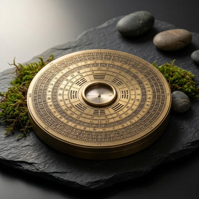 Professional Master's Brass Luo Pan (Feng Shui Compass)